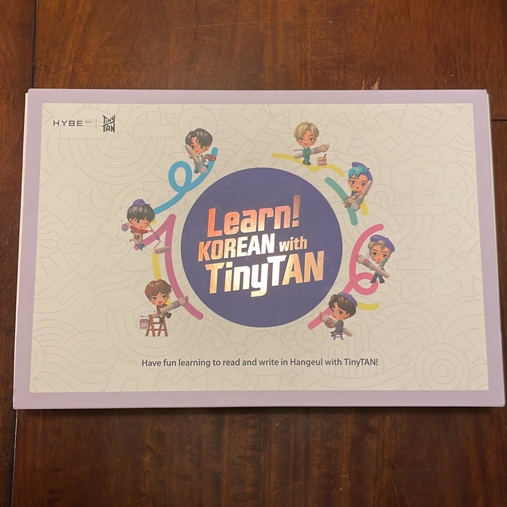 Learn! Korean with TinyTan. Open box and pen charging cable used once.